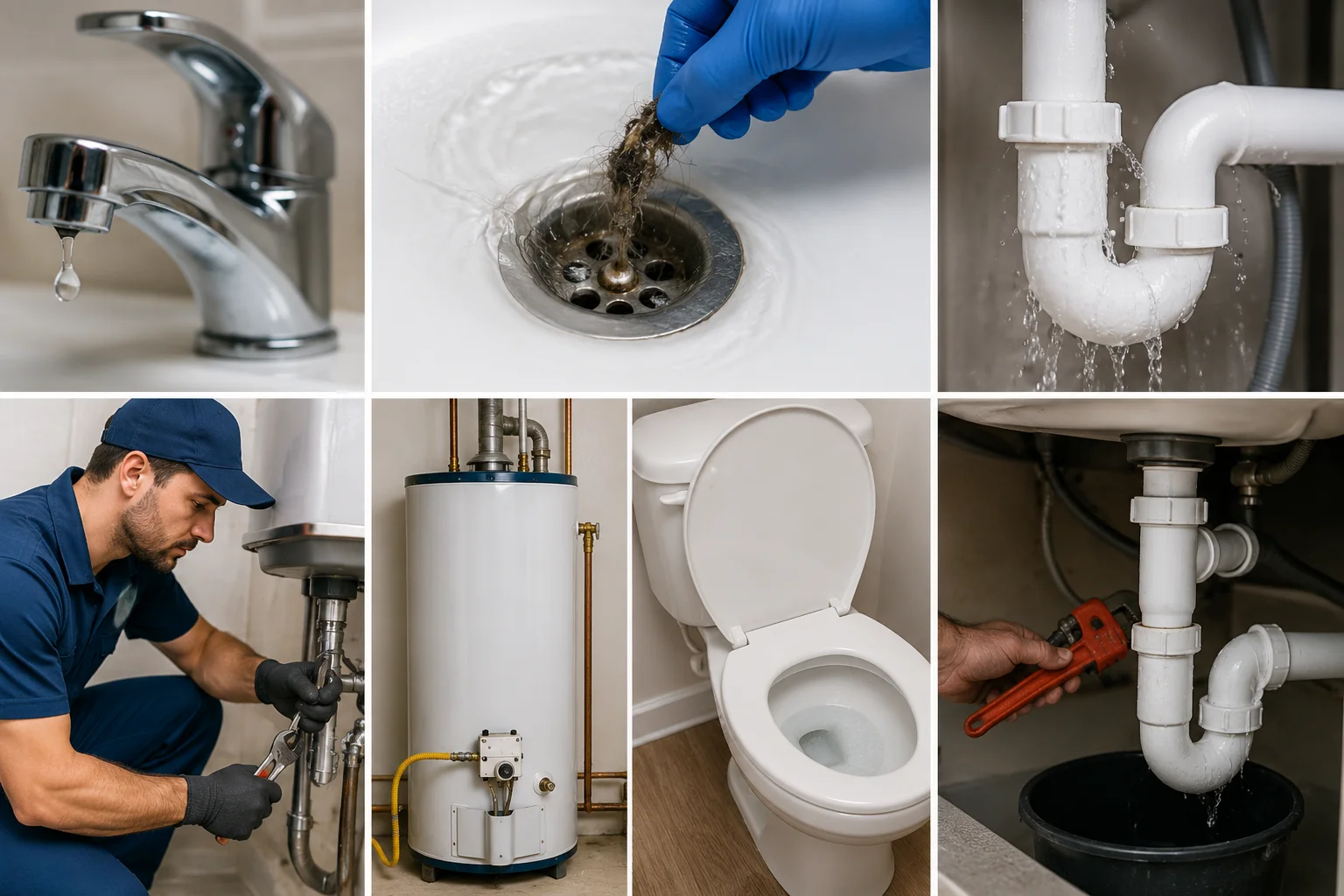 Top 7 Common Plumbing Problems in Woodland, CA
